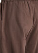 High-waist joggingbroek met zakken, Bruin, Packshot image number 3