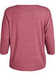 Jersey blouse met 3/4 mouwen, Rood, Packshot image number 1