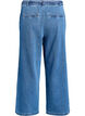 Losse pasvorm jeans met een elastische tailleband en een trekkoord, Blauw, Packshot image number 1