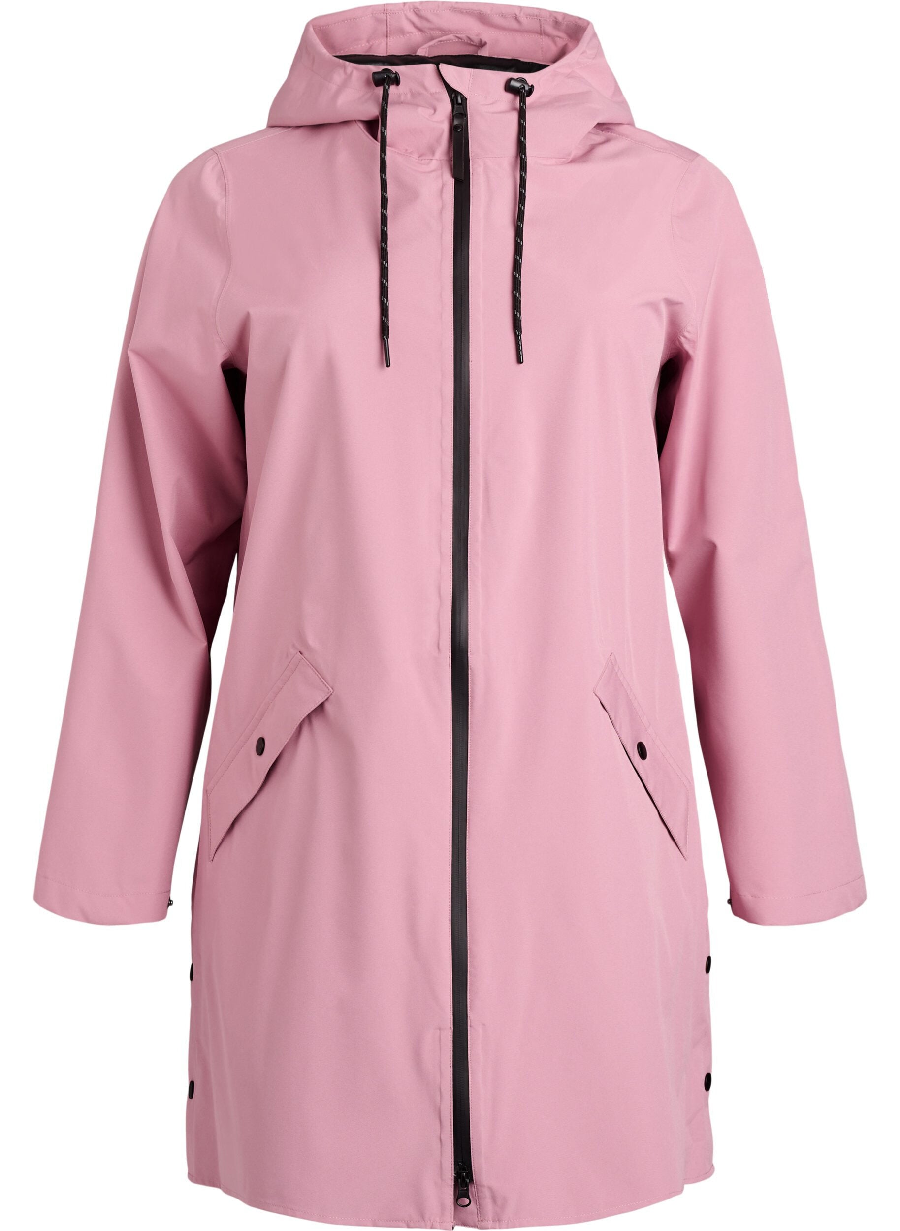 Veste de pluie avec poches et capuche