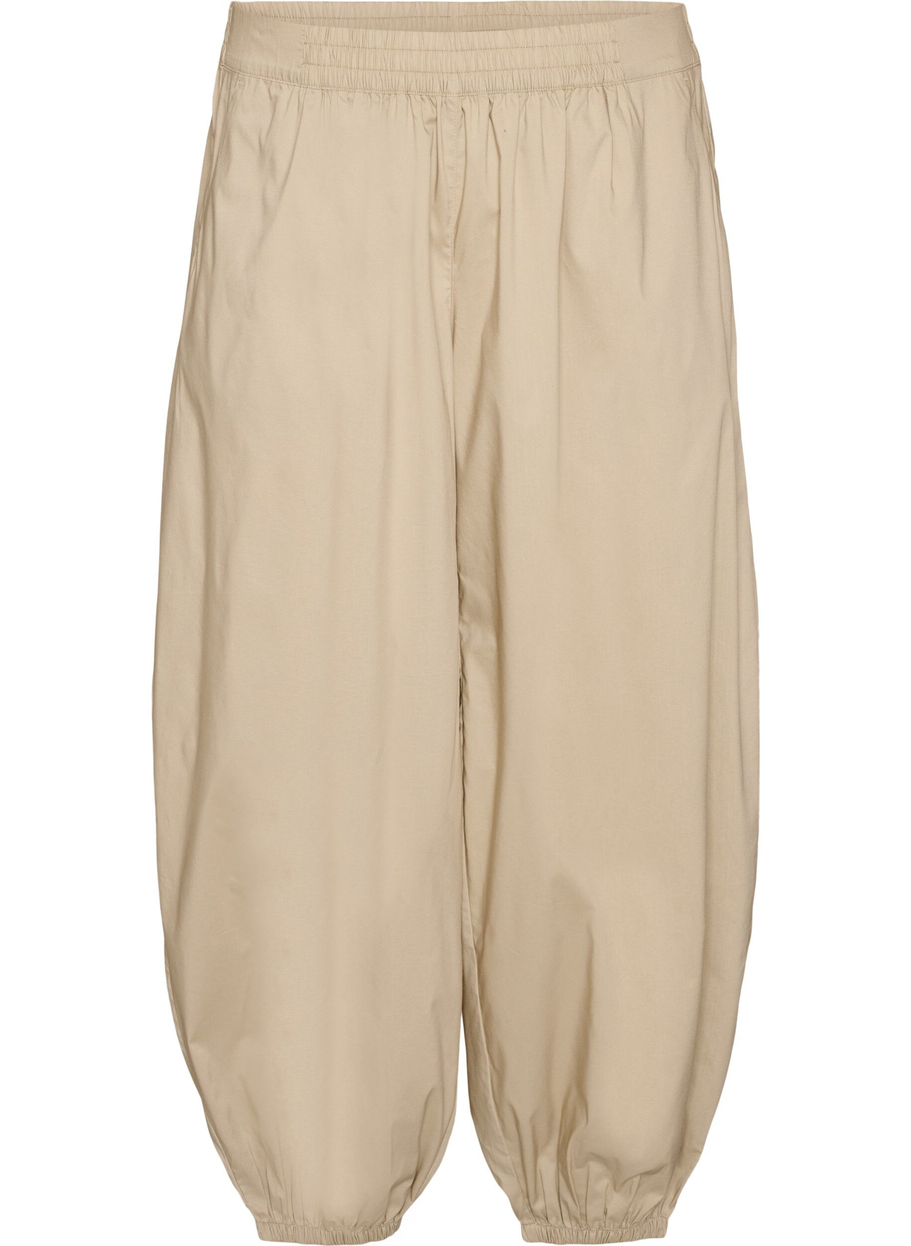 Ballonbroek met zakken en een elastische tailleband