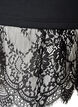 Blouse met mouwen van mesh en kanten bies, Zwart, Packshot image number 3