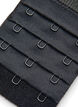 Bh-extender met drie haken, Zwart, Packshot image number 2