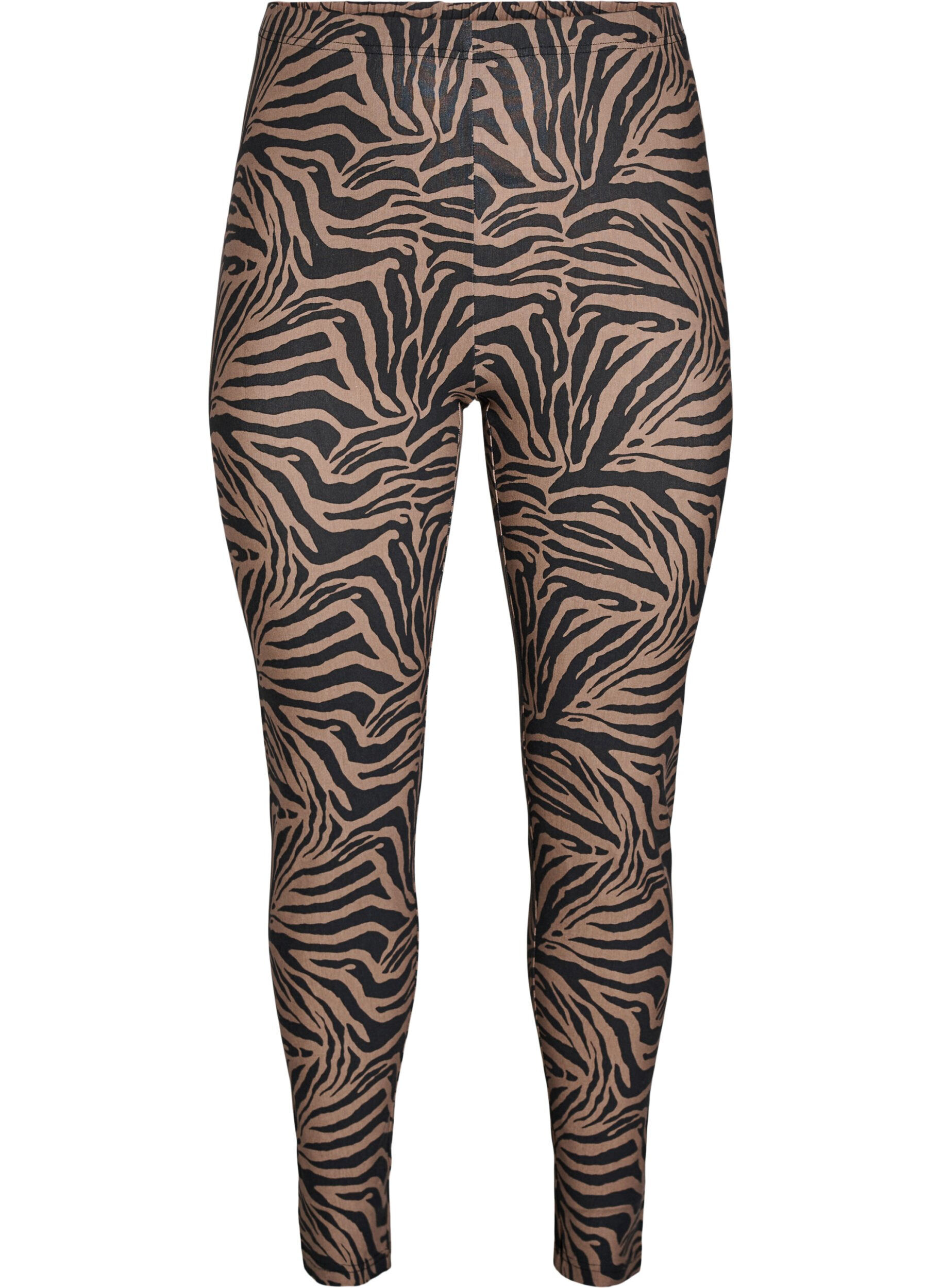 Viscose leggings met zebraprint