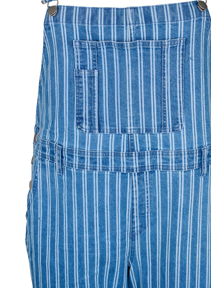 Denim overalls, L. B. D. Stripe, Packshot
