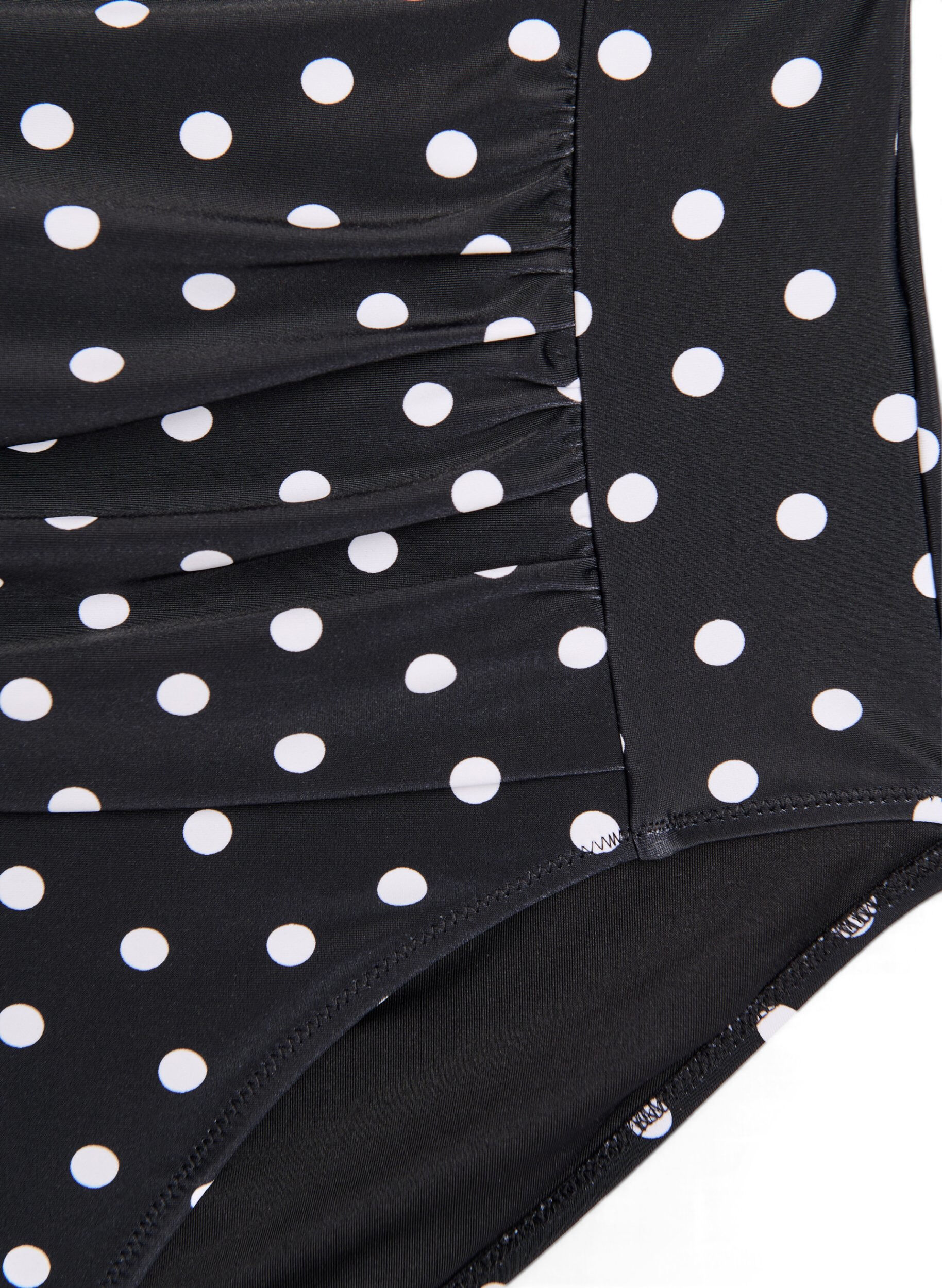 ZizziBikinibroekje met print en een hoge taille, Zwart, Packshot image number 2