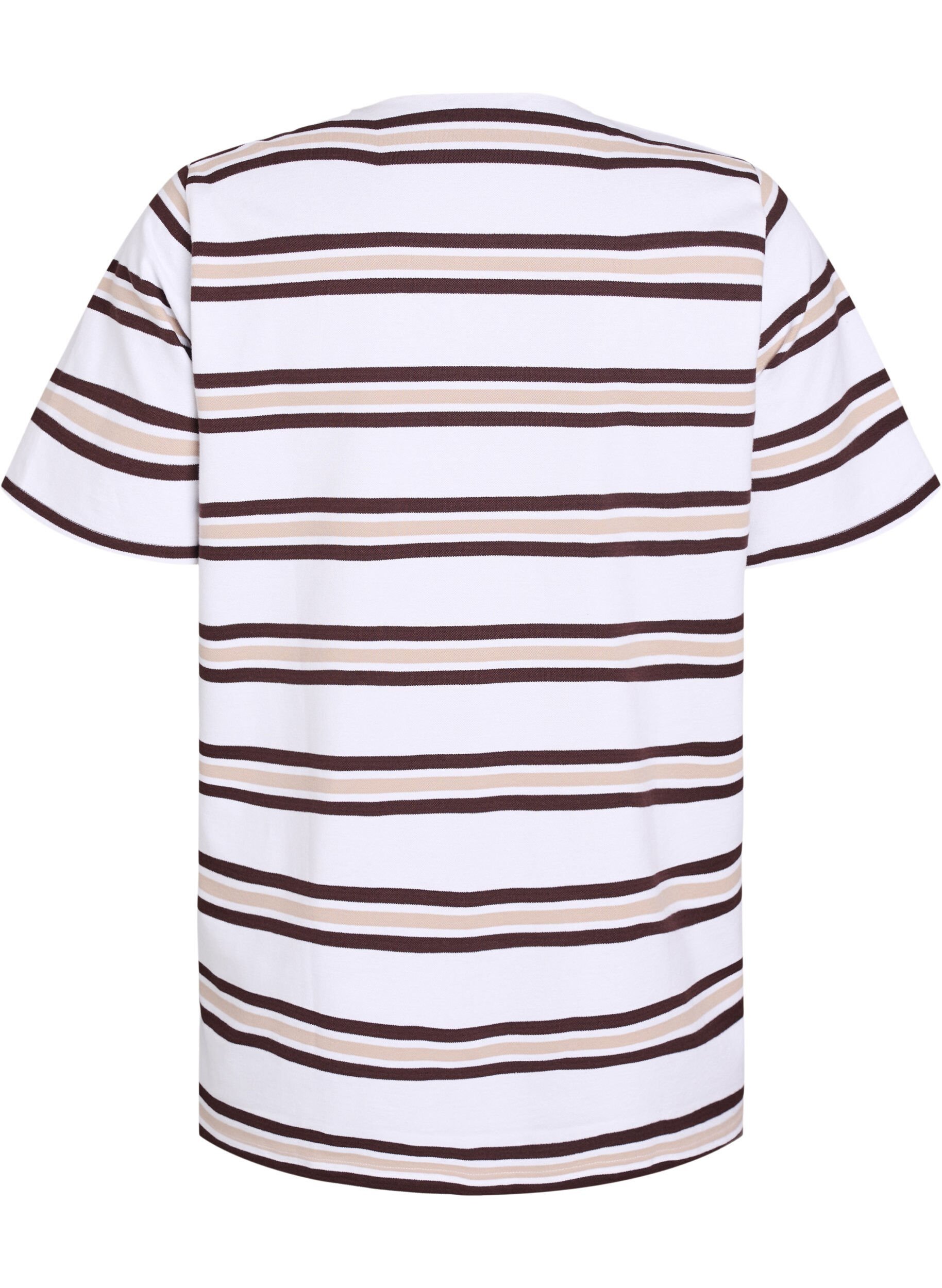 ZizziPoloshirt met korte mouwen, Vanille, Packshot image number 1