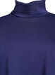 Blouse met turtleneck in modalmix, Blauw, Packshot image number 2