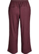 Wijde broek met een hoge taille, Donker Bordeaux, Packshot image number 1