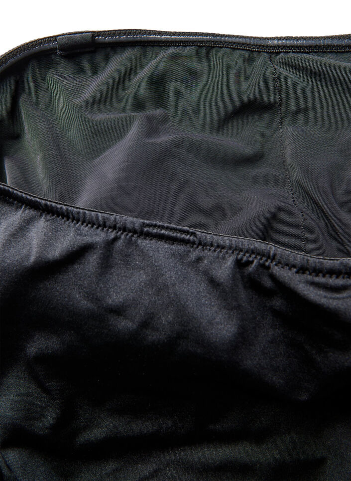 Tankini met afneembare cups en verstelbare zijkanten, Zwart, Packshot image number 4