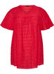 Tuniek in lyocell met vlindermouwen, Rood, Packshot image number 0