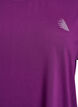 Effen gekleurd trainingsshirt, Paars, Packshot image number 2