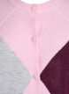 Cardigan met argylepatroon en ronde hals, Roze, Packshot image number 2