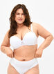 Voorgevormde bh met mesh, Wit, Model image number 0
