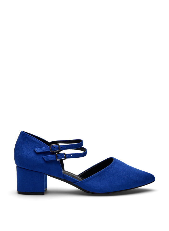 Wide fit - Pumps met dubbele banden, Surf The Web, Packshot