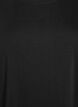 Jersey T-shirt jurk met een kanten laag, Zwart, Packshot image number 2