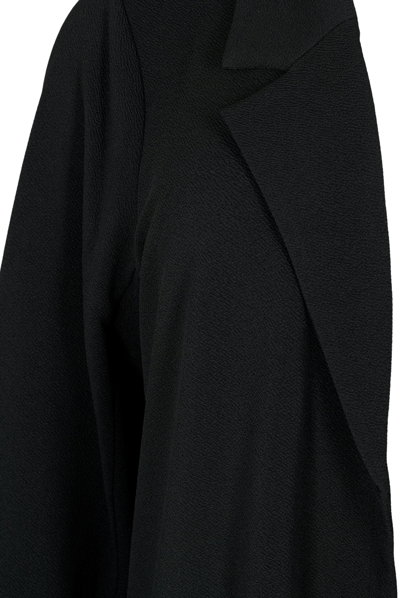 ZizziLange jas met zakken, Zwart, Packshot image number 2
