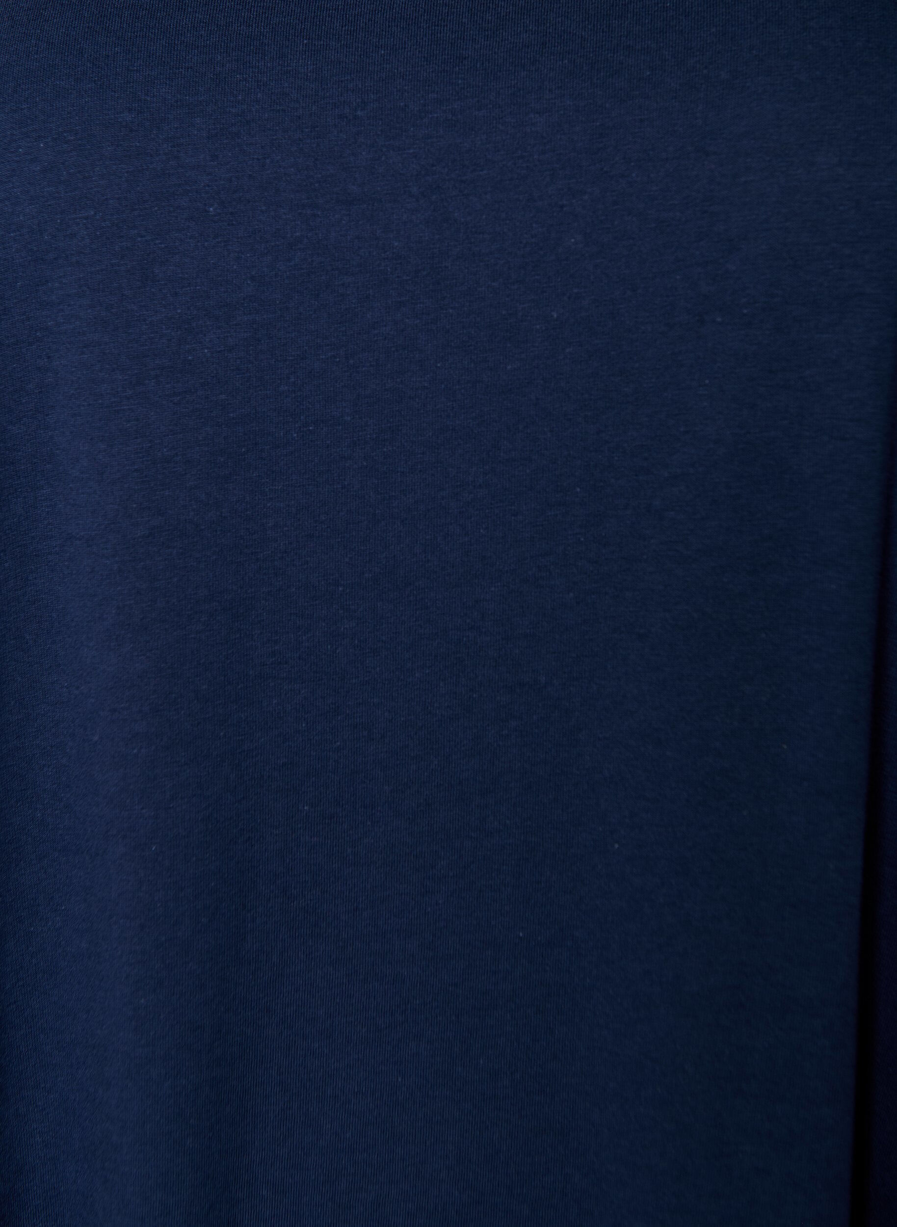 Zizzi Robe &eacute;vas&eacute;e sans manches, Bleu, Packshot image number 2