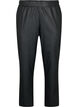 Broek van imitatieleer met zakken, Black, Packshot image number 0