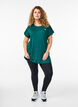 Lang workout T-shirt, Groen, Model image number 1
