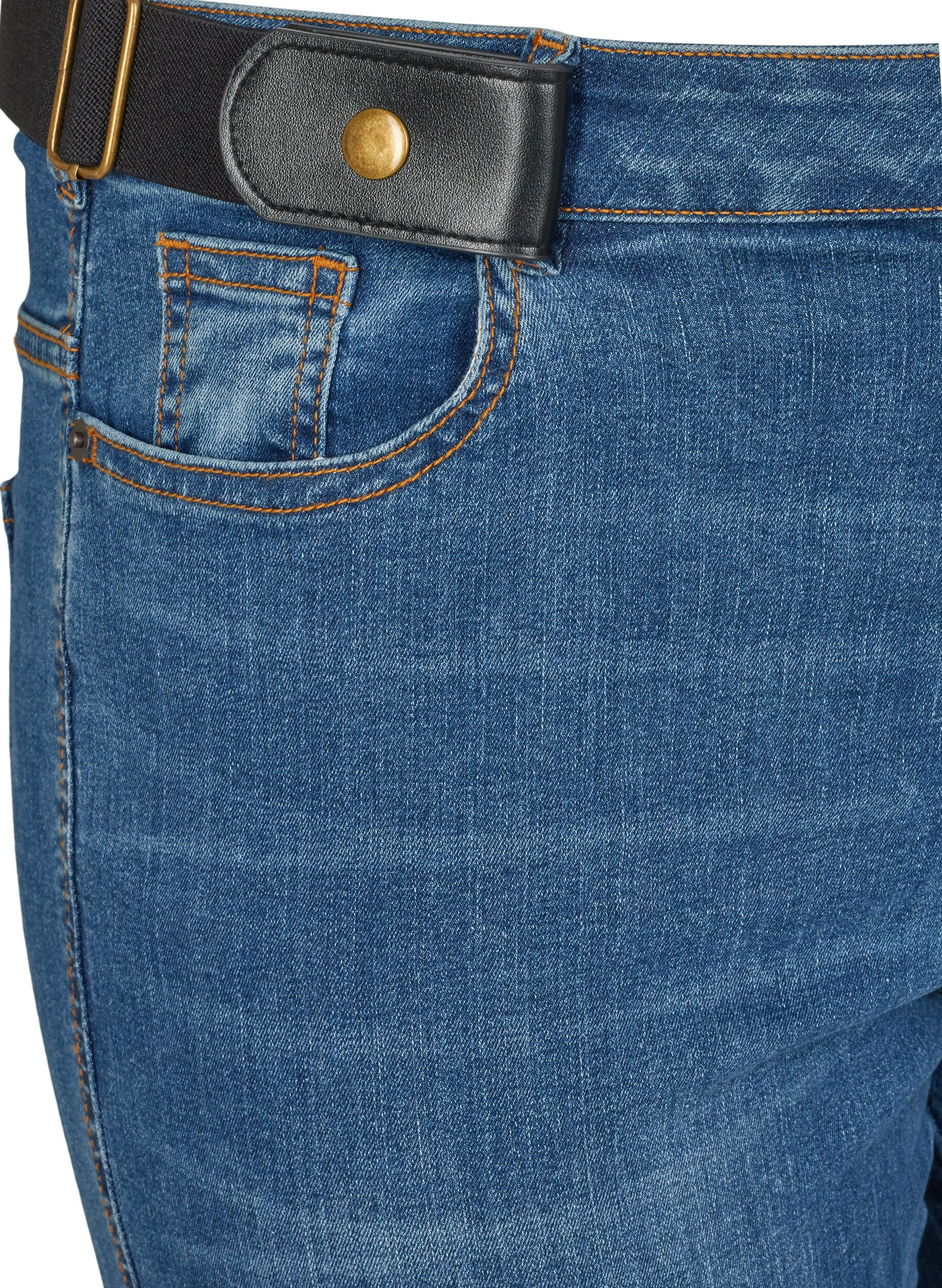 ZizziElastische riem, Zwart, Packshot image number 2