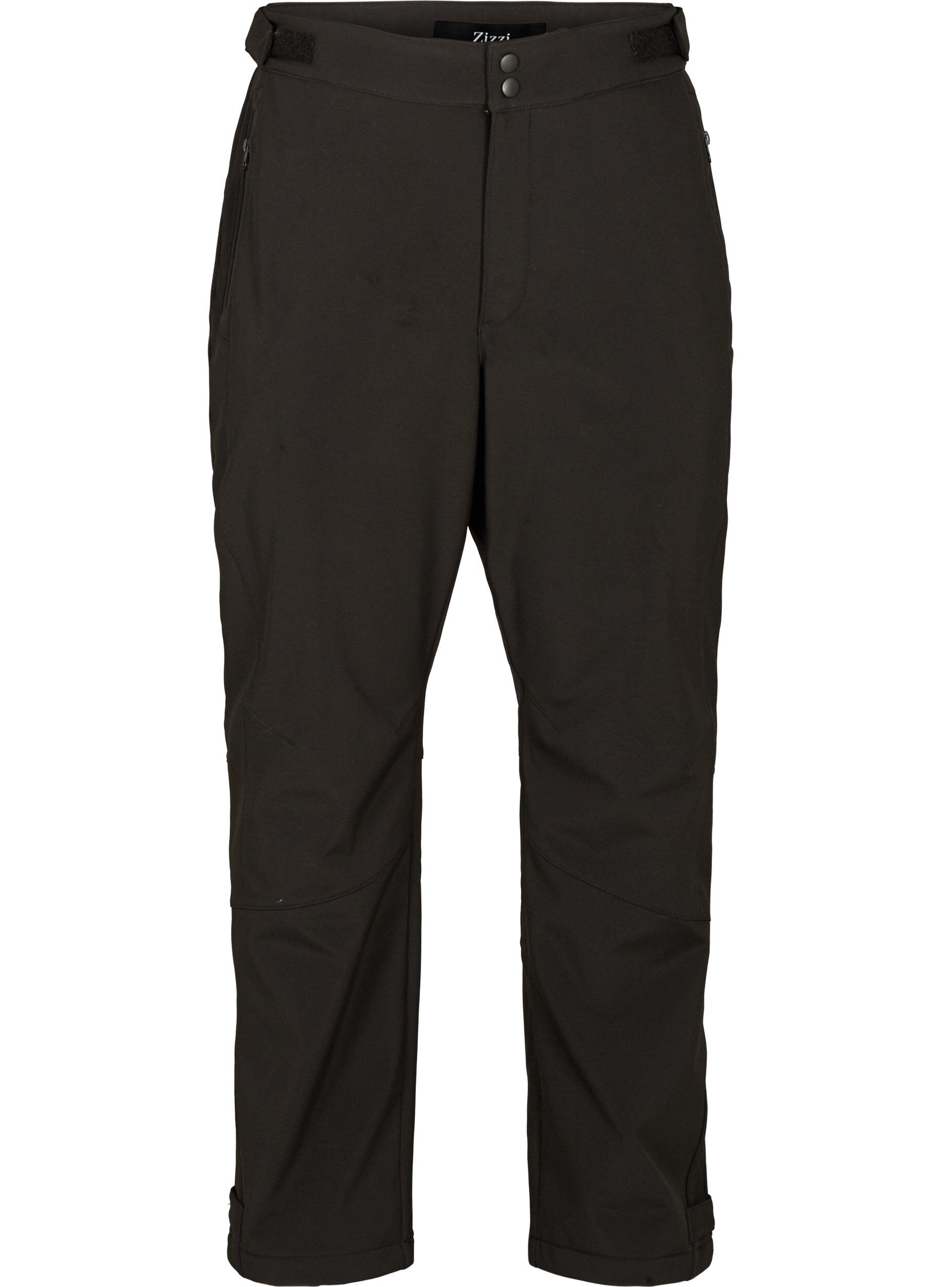 Softshell broek met verstelbaar velcro
