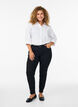 Slim-fit Emily jeans met normale taille, Zwart, Model image number 0
