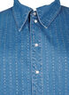 Denim shirt met strasssteentjes, Light Blue Denim, Packshot image number 2