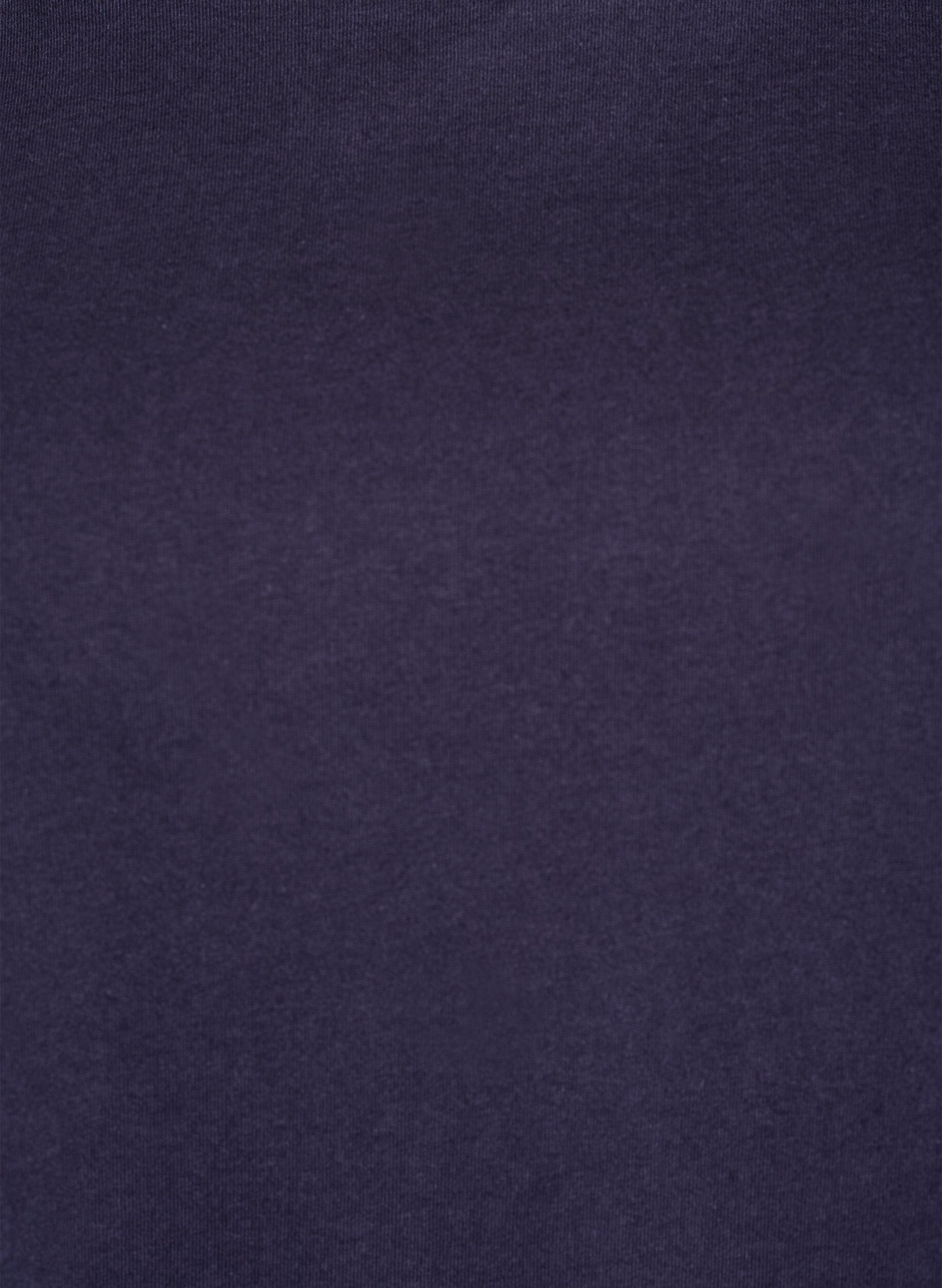 ZizziT-shirt met mouwen van broderie anglaise, Blauw, Packshot image number 2