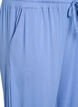 Losse nachtbroek in viscose jersey met zakken, Blauw, Packshot image number 2