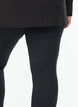 Patroonleggings met een reguliere taille, Zwart, Model image number 3