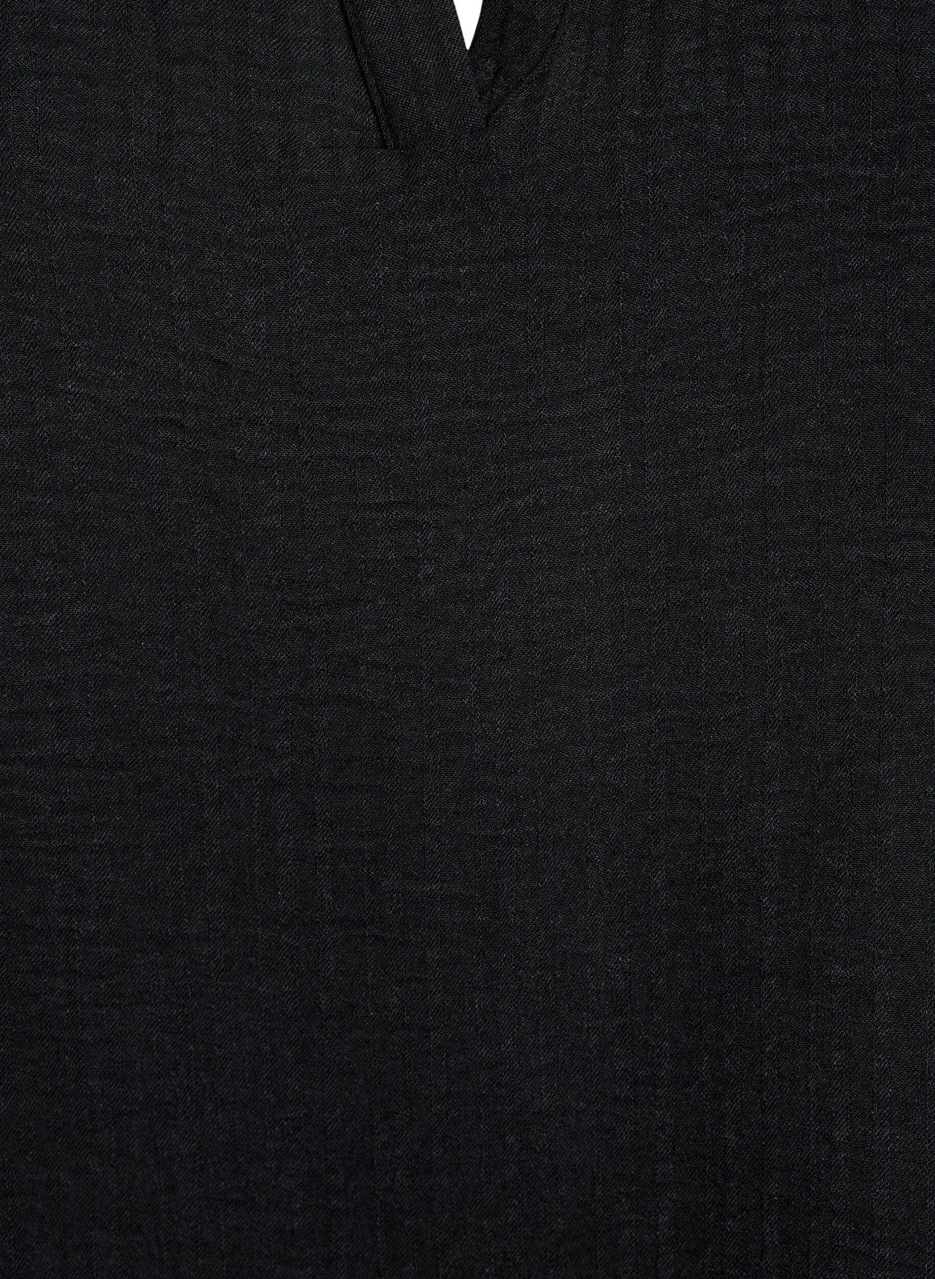 ZizziLuchtige blouse met korte mouwen, Zwart, Packshot image number 2