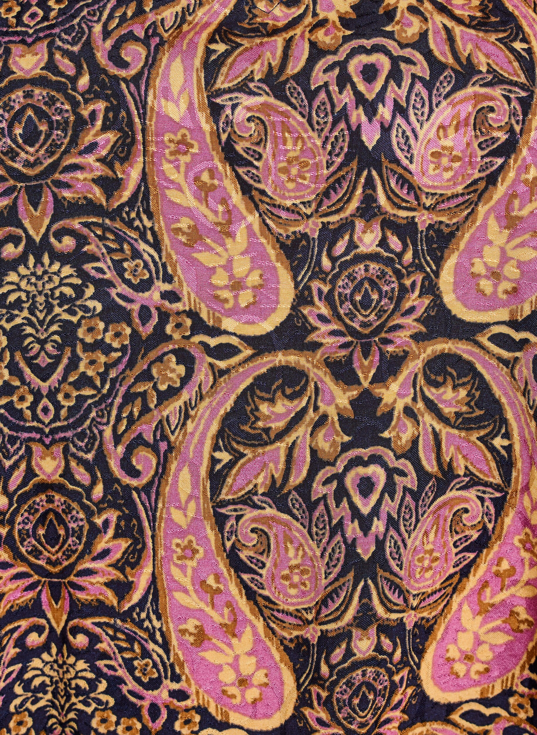 ZizziKorte A-lijn jurk met paisleyprint, Blauw, Packshot image number 2