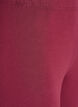 Katoenen legging met voering, Donker Bordeaux, Packshot image number 2