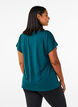 Losse trainingsshirt met v-hals, Groen, Model image number 2