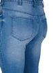 Amy jeans met super slim fit en ripped details, Blauw, Packshot image number 4