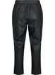 Broek van imitatieleer met zakken, Black, Packshot image number 1