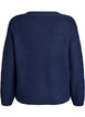 V-hals cardigan van breisel, Blauw, Packshot image number 1