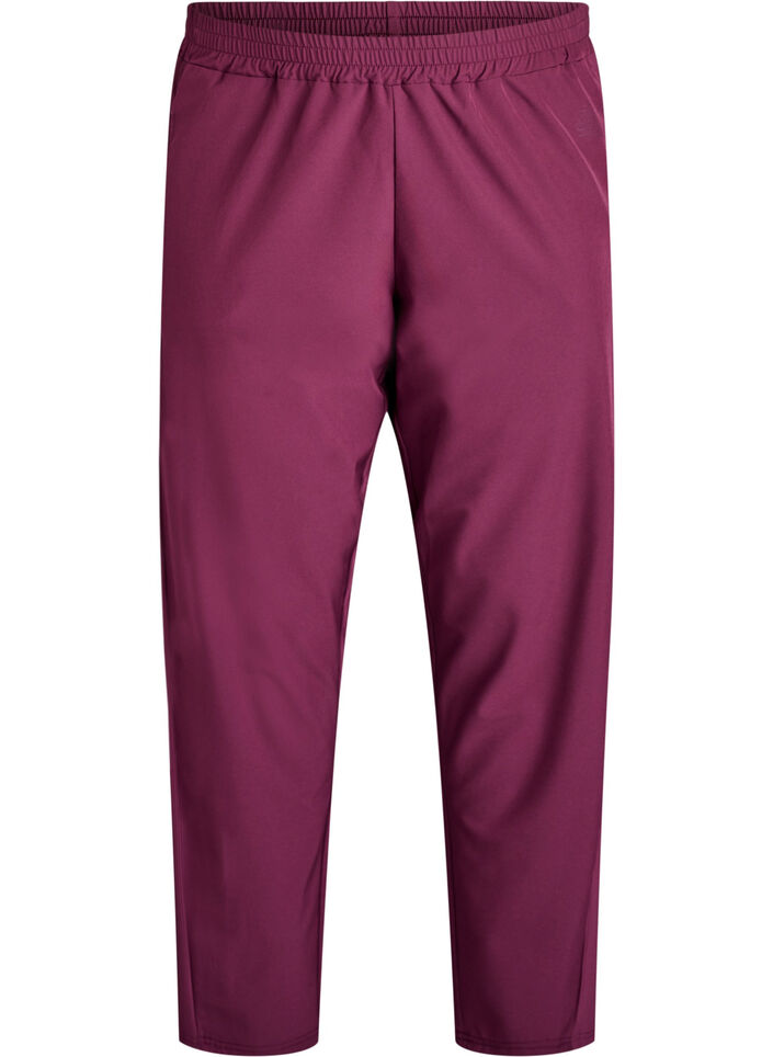 Lichte trainingsbroek met zakken, Grape Wine, Packshot