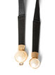 Ceinture &eacute;lastique avec d&eacute;tails perl&eacute;s, Noir, Packshot image number 2