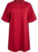 T-shirtjurk van jersey met zijsplitten, Rood, Packshot image number 0