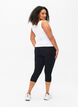 FLASH - 2-pack 3/4 katoenen leggings, Zwart, Model image number 2