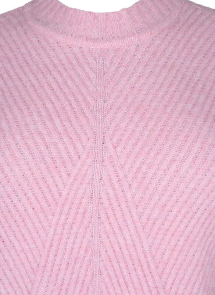 Trui met een gestreept patroon en lange mouwen, Corsage Mel., Packshot image number 2