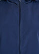 Lichtgewicht jas met een capuchon en ritssluiting, Blauw, Packshot image number 2
