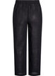 Broek met rechte pijpen en een hoge taille, Zwart, Packshot image number 1