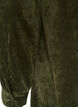 Corduroy overhemdjurk met kraag en knoopsluiting, Groen, Packshot image number 4