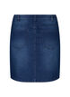 Denim rok met knoopsluiting, Blauw, Packshot image number 1