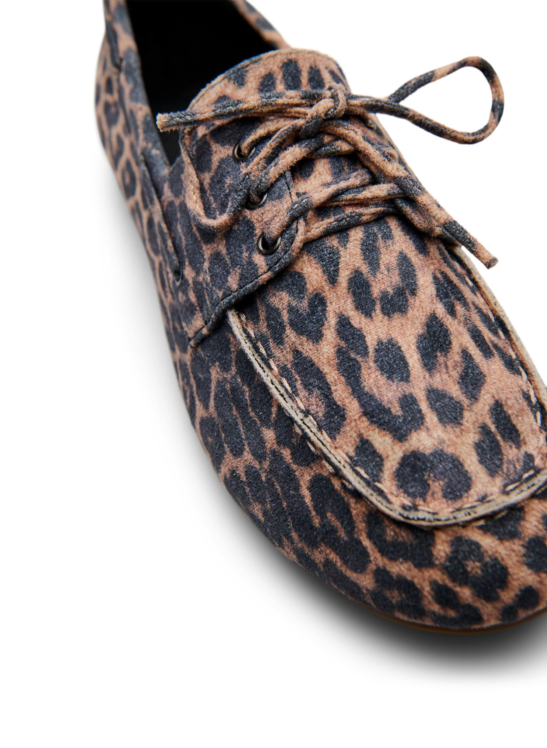 ZizziImitatie su&egrave;de mocassins, Beige, Packshot image number 3