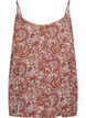 Strap top in viscose, Roze, Packshot image number 0