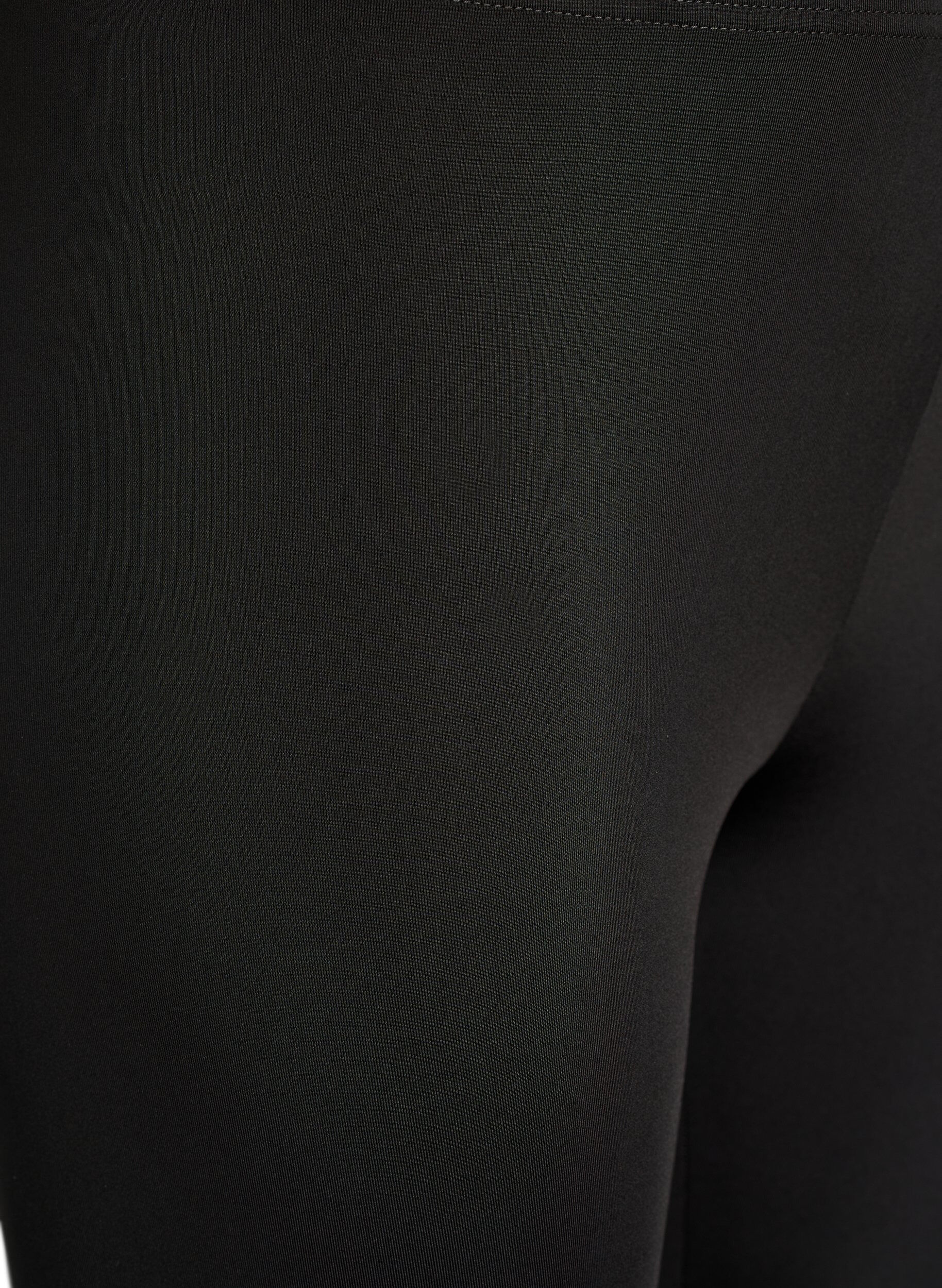 Zizzi2-pack 3/4 lengte leggings, Zwart, Packshot image number 3